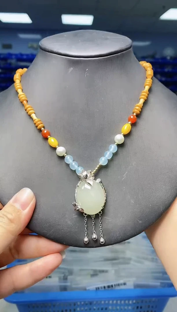 【闪购商品】和田玉颈饰未镶嵌   DZ915