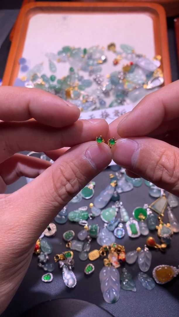 【闪购商品】翡翠吊坠(不含链)银S925镶嵌1