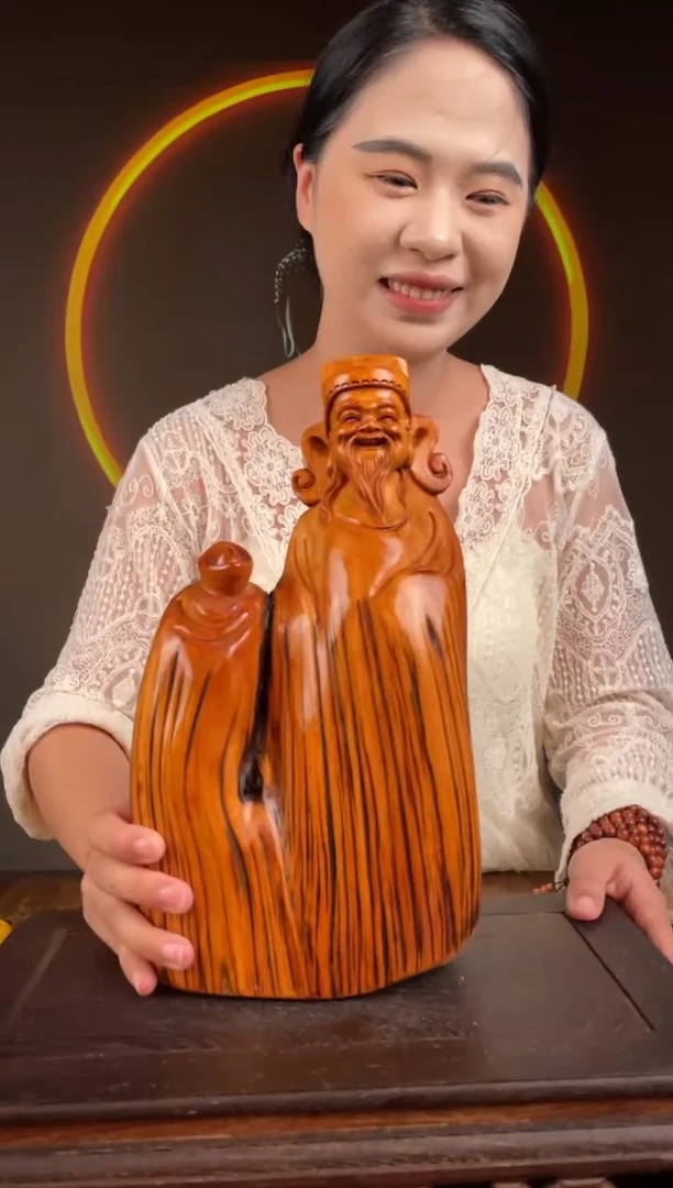 柏木（崖柏）手工摆件,先抢先得! 编号:55