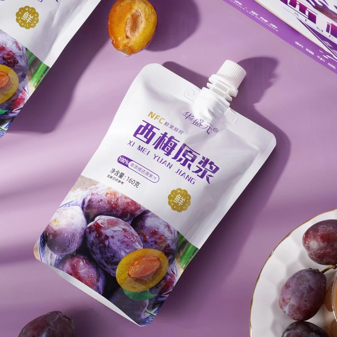 西梅原浆纯鲜果冷榨无添加纯果汁160g*10袋