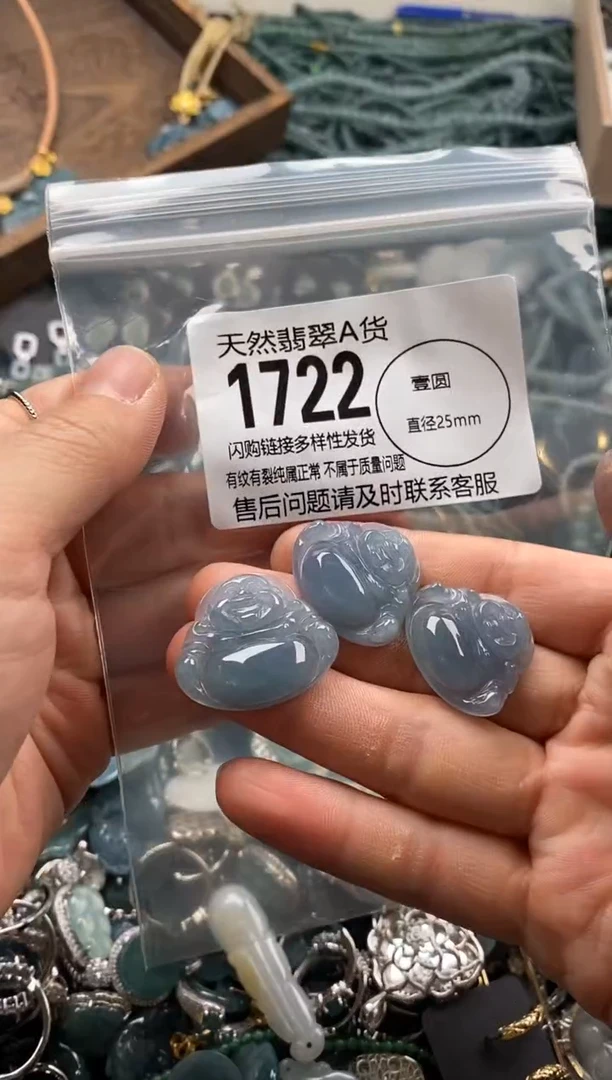 【闪购商品】翡翠颈饰未镶嵌多样性发其一1722