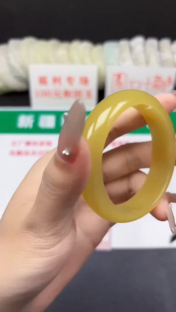 和田玉手镯未镶嵌218-7-54