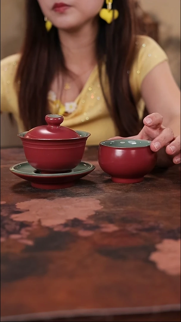 陶瓷茶具（无礼盒）@@A13070