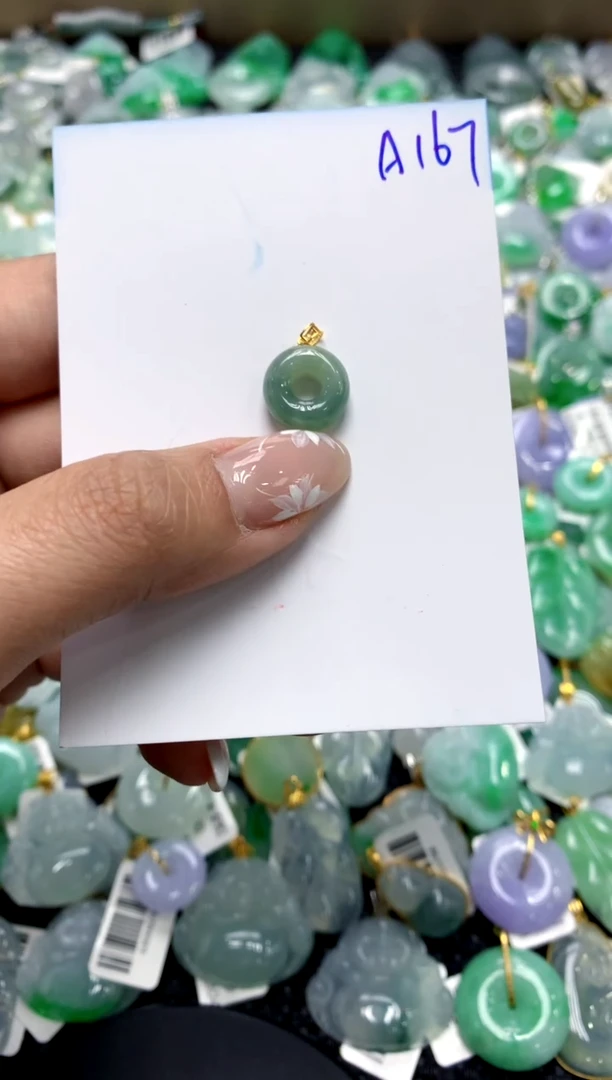 【闪购商品】翡翠颈饰18K金镶嵌111111111111111111