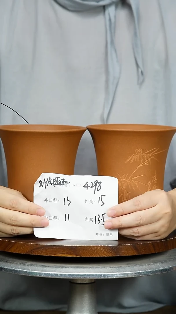 紫砂花盆4298 紫砂花盆紫砂