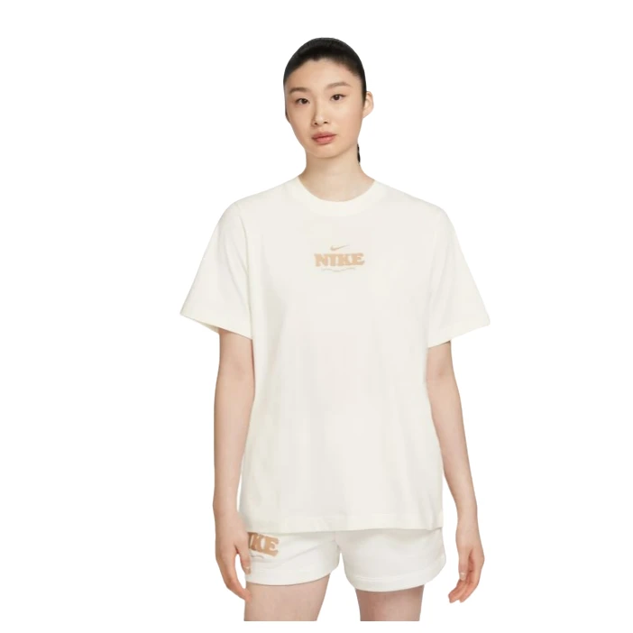 官方新款女子时尚百搭舒适运动休闲短袖-HF6180-133