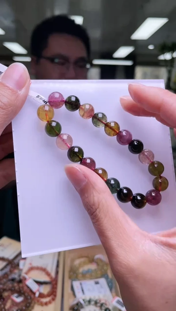 未镶嵌手链碧玺9.5±/x-724【