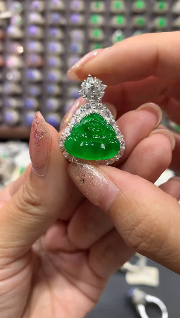 未镶嵌定制翡翠天然缅甸A货翡翠 11.12