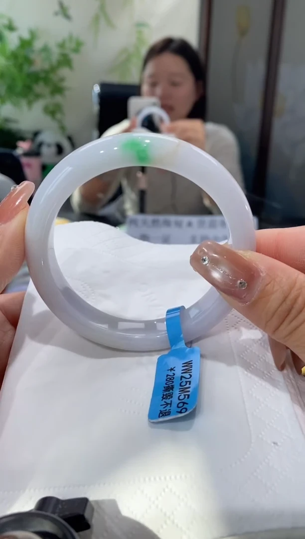 未镶嵌手镯翡翠圈口56-57