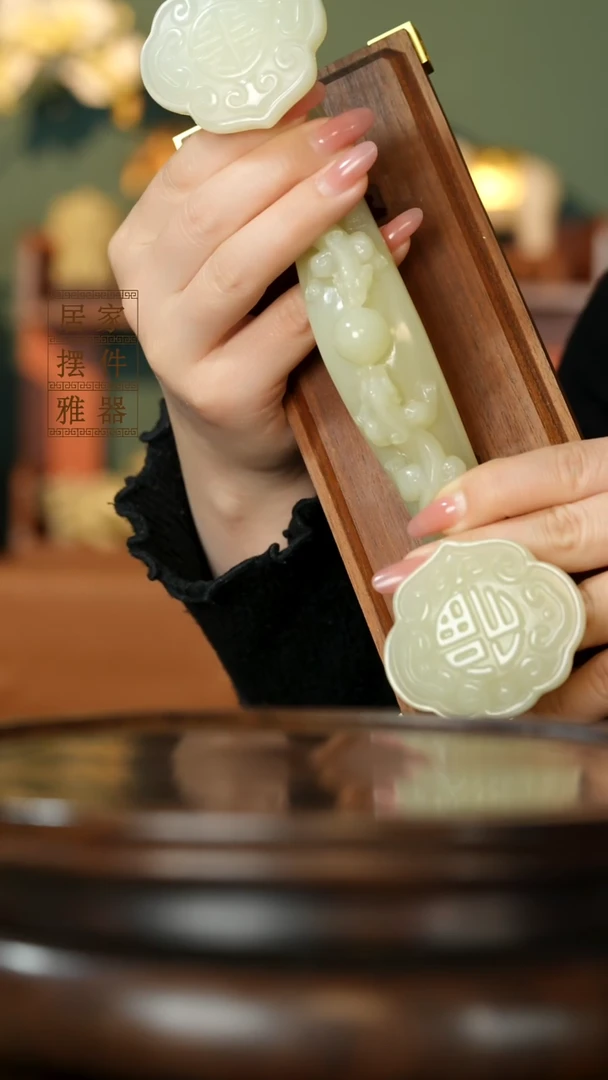 玉《貔貅如意》摆件