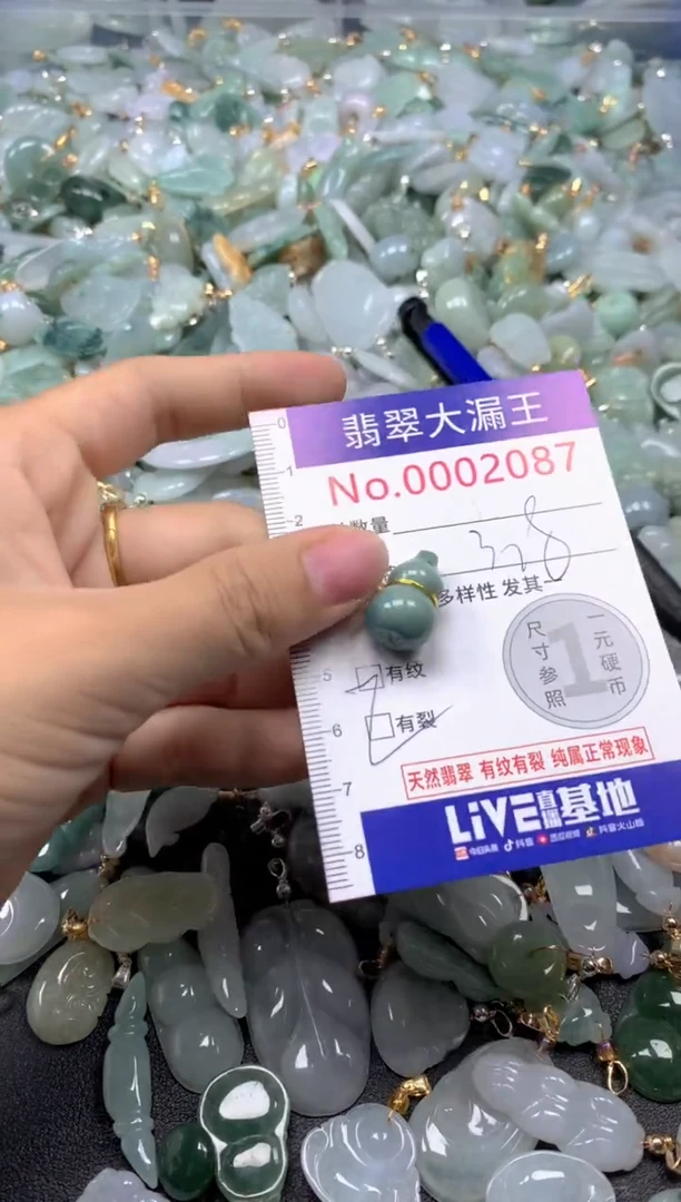 颈饰未镶嵌翡翠2087