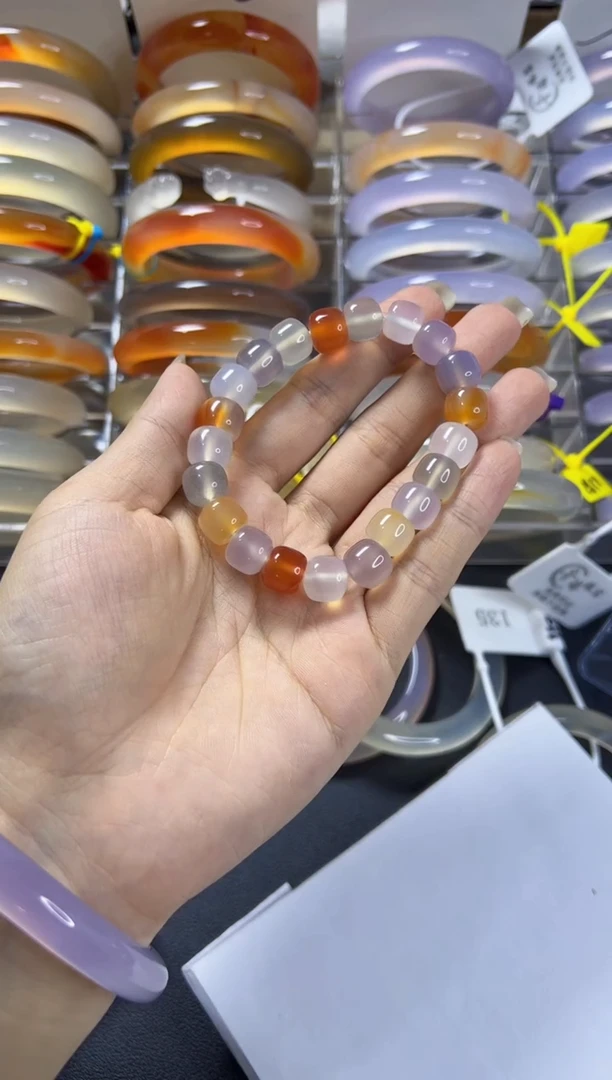 【闪购商品】玛瑙/玉髓手镯未镶嵌1