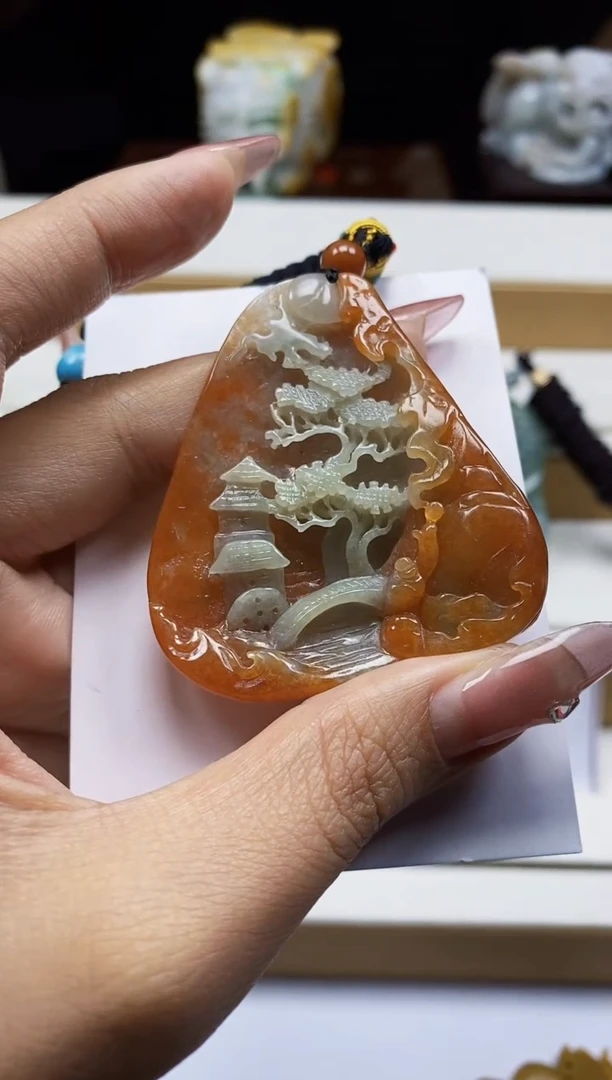 定制翡翠未镶嵌翡翠A货