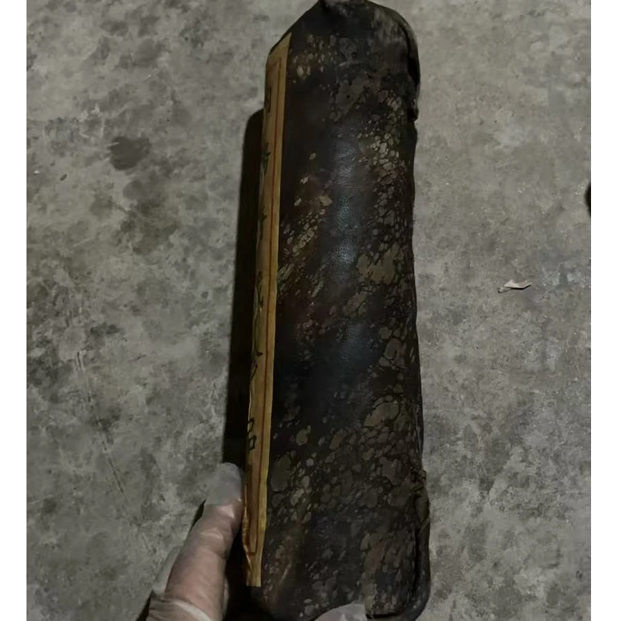 摆件精品小圆牛皮筒