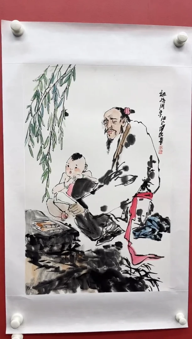 国画李耀春-2.7平尺-人物