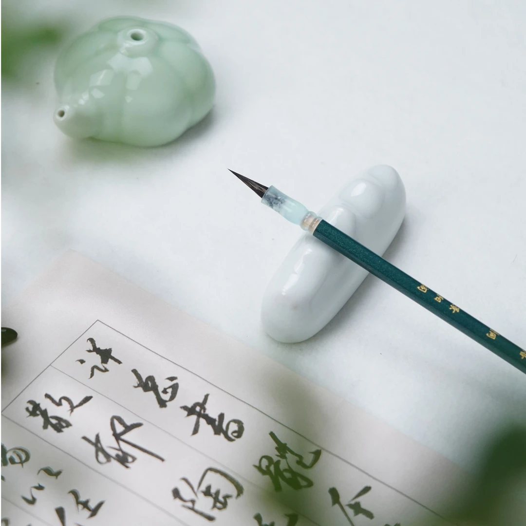 景阳阁毛笔  梧桐直播间专用毛笔书法专用宣纸文房四宝周边