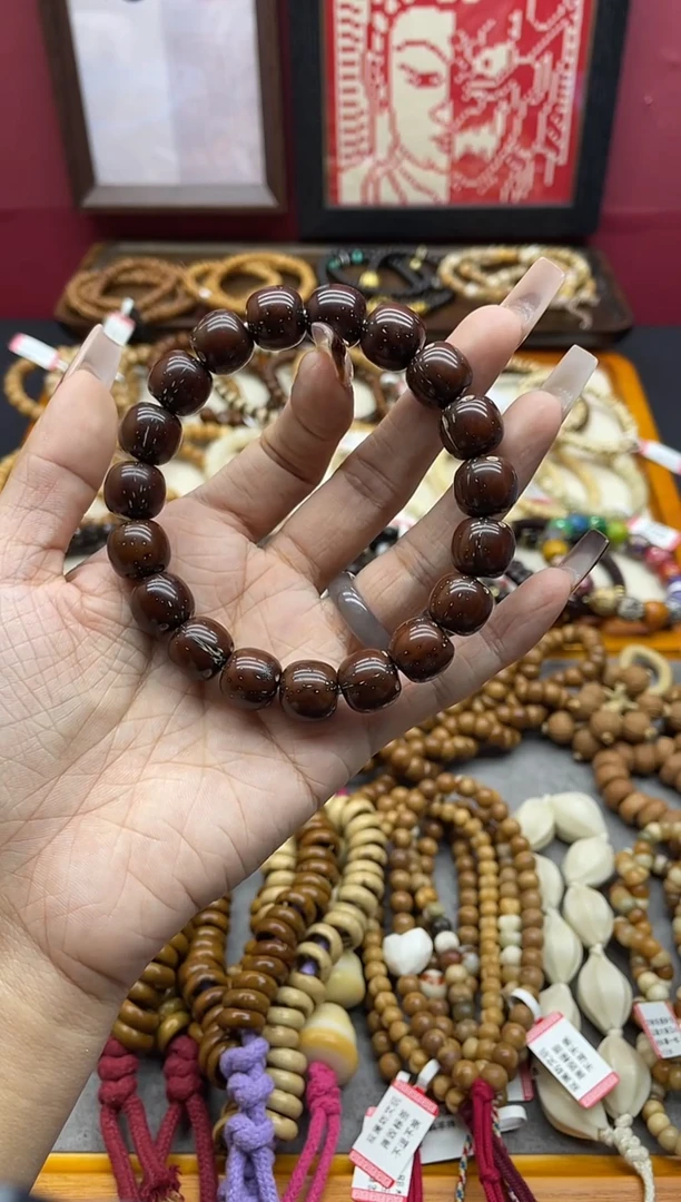 手串紫金鼠紫金鼠12mm老型桶珠手串