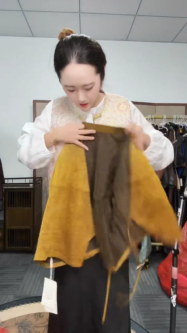 闪购100桑蚕丝金龟缎小道袍