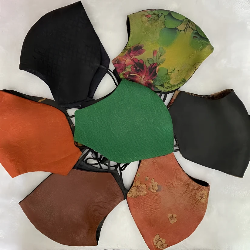 香云纱防晒防尘顶配级口罩（不挑花色）