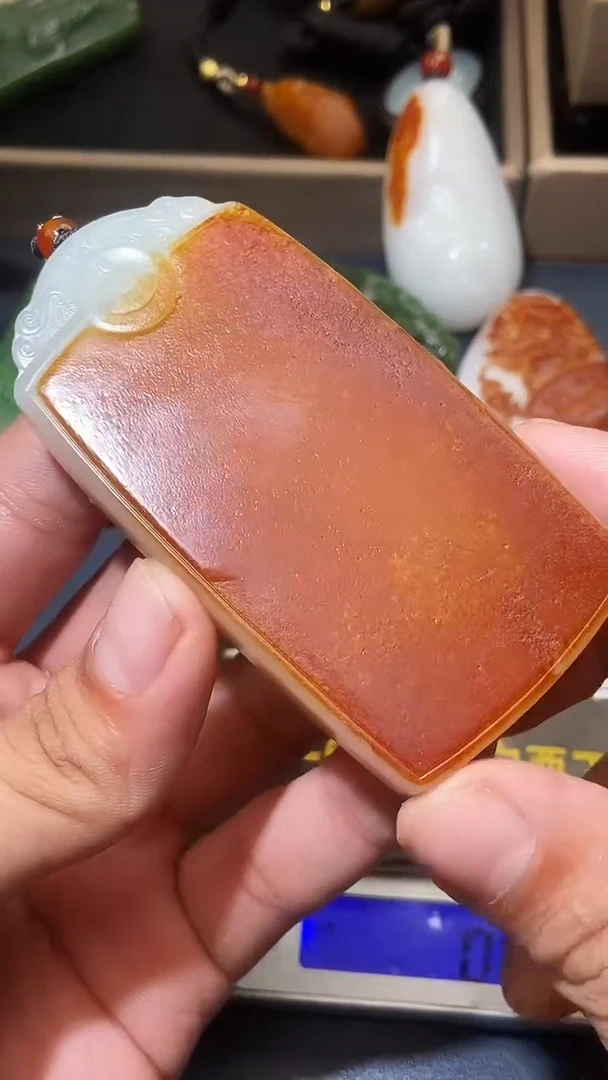 和田玉未镶嵌颈饰HX