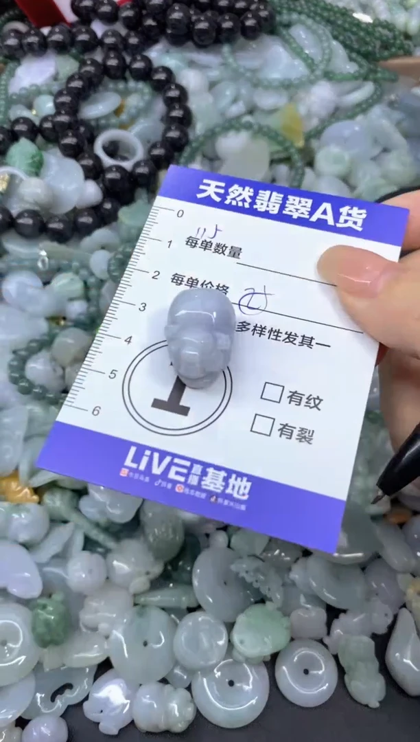颈饰未镶嵌翡翠天然翡翠A货批量多样性发一件
