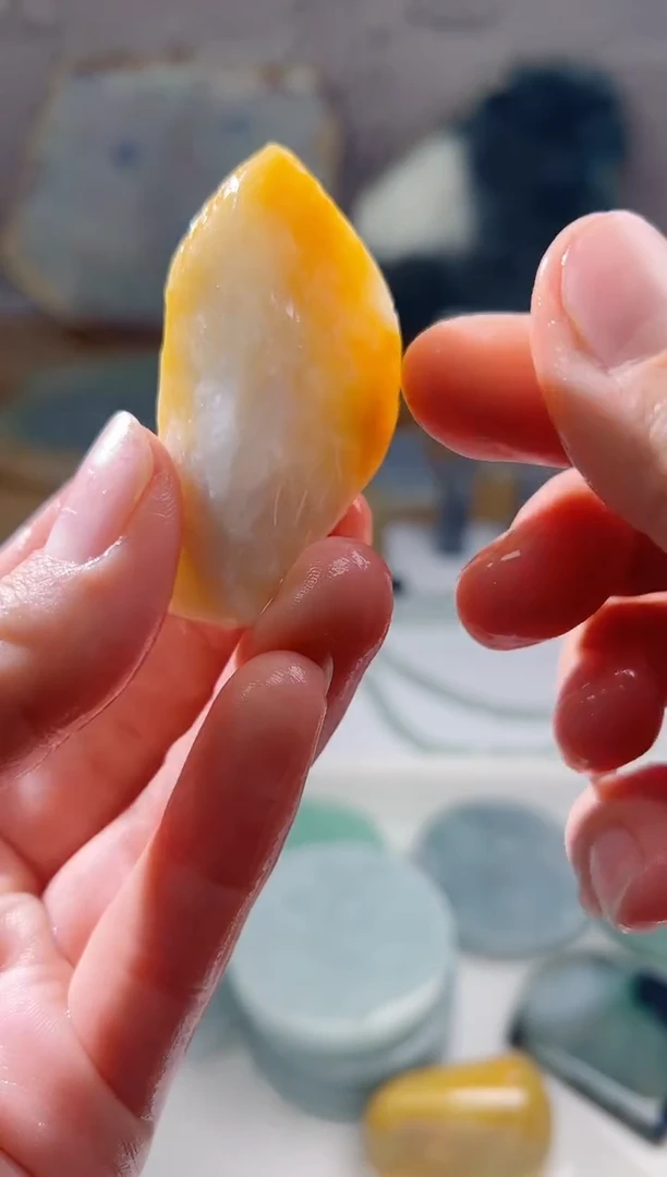 裸石翡翠天然翡翠A货石 南 025