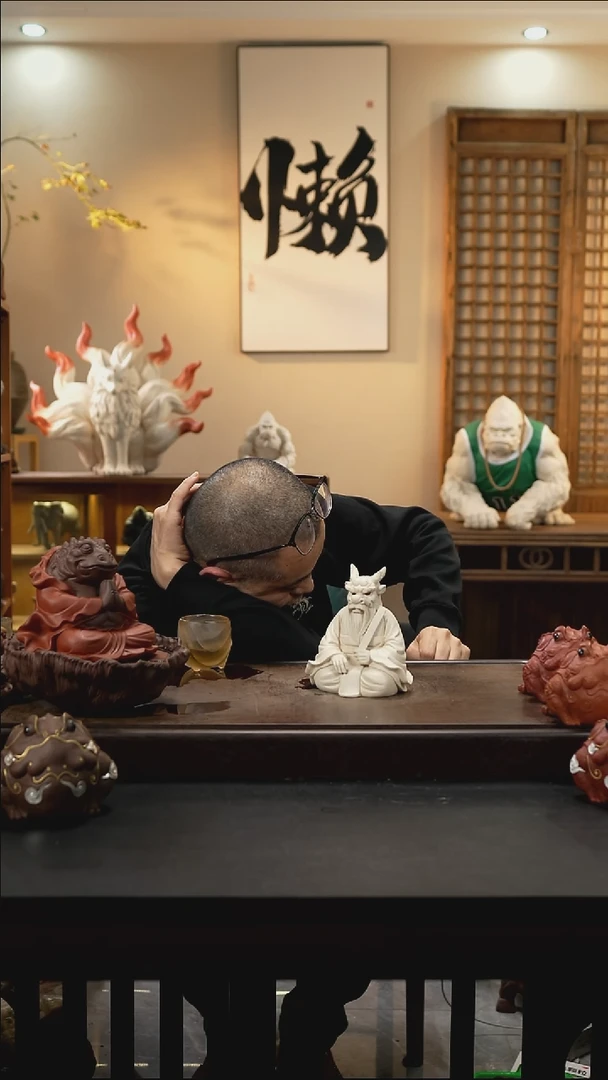 紫砂茶宠紫砂龙仙