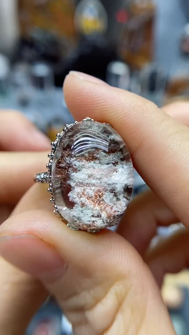 【闪购商品】水晶戒指银S925镶嵌水晶