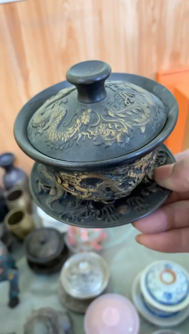 【闪购商品】摆件宫廷影视老旧工艺摆件