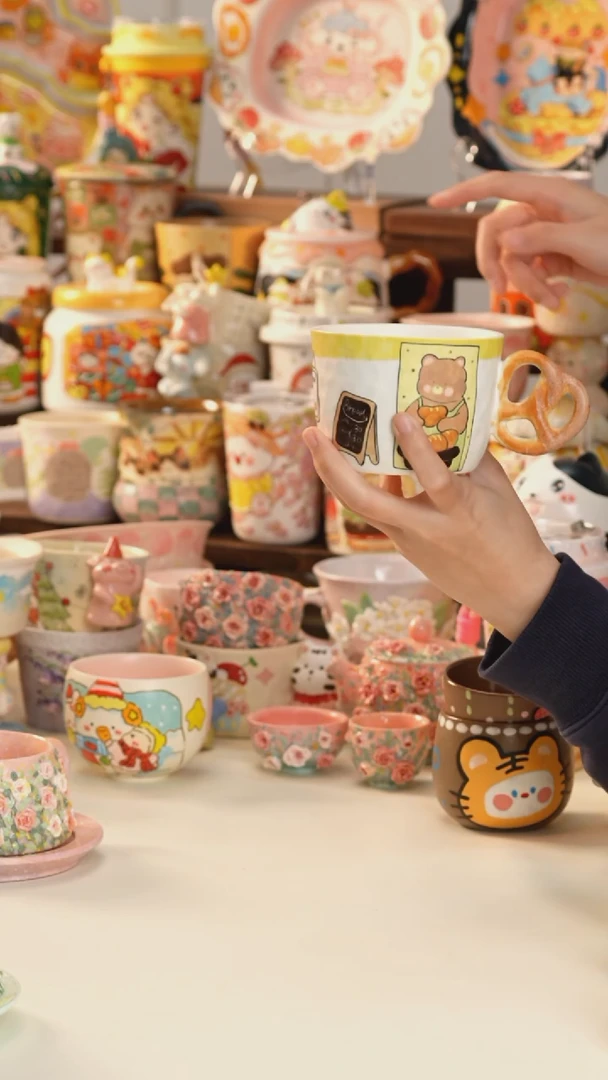 其他景德镇釉下彩手绘设计师款陶瓷