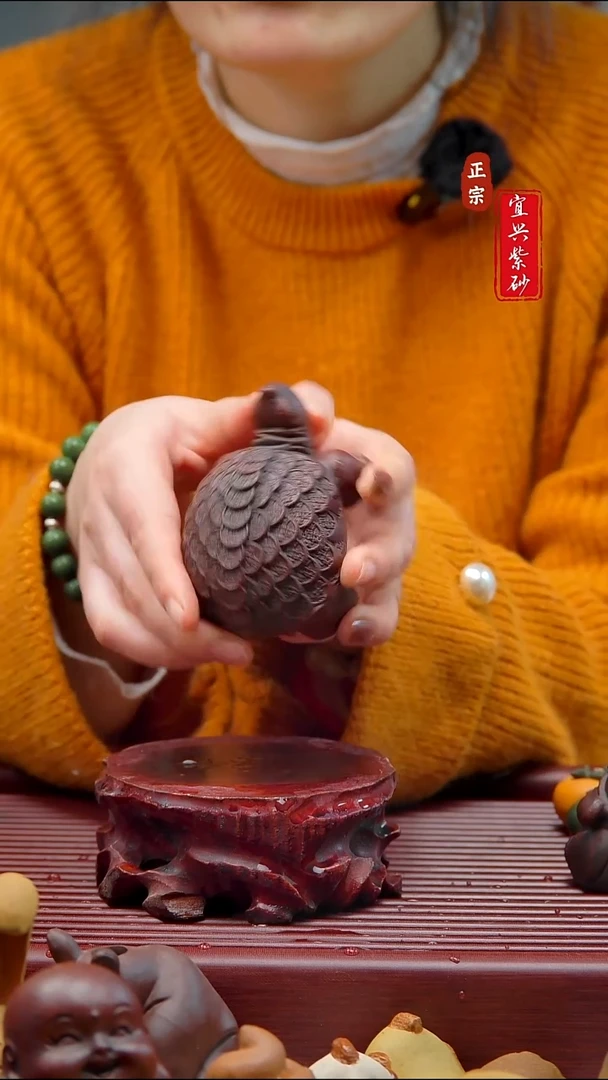 紫砂茶宠宜兴紫砂茶宠摆件