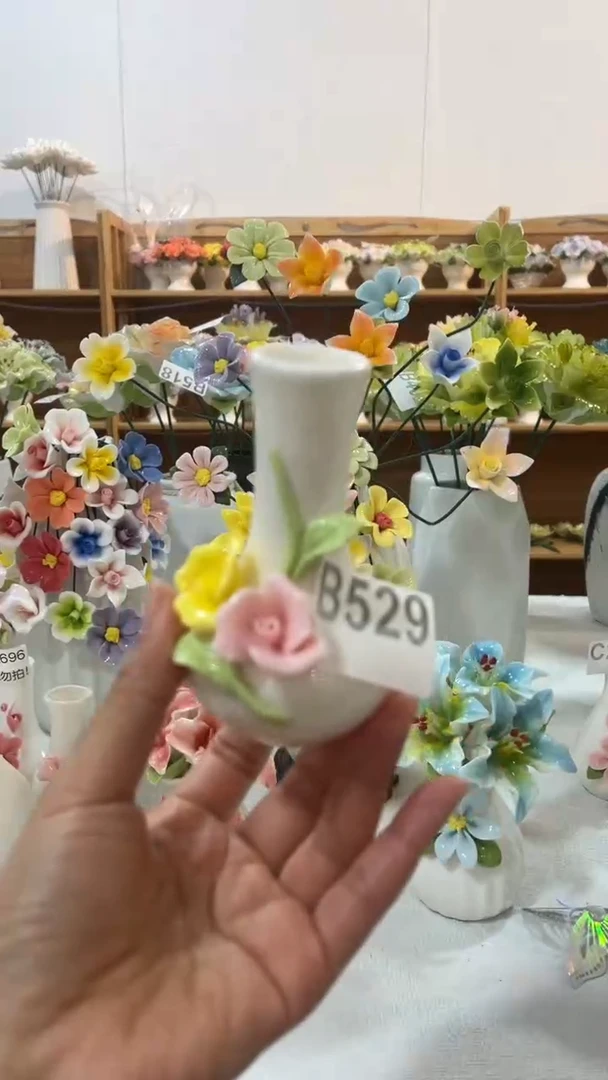 【闪购商品】陶瓷陶瓷花-B529