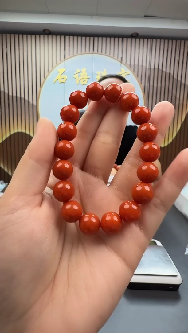 未镶嵌手串南红玛瑙030ZB1205产品一个