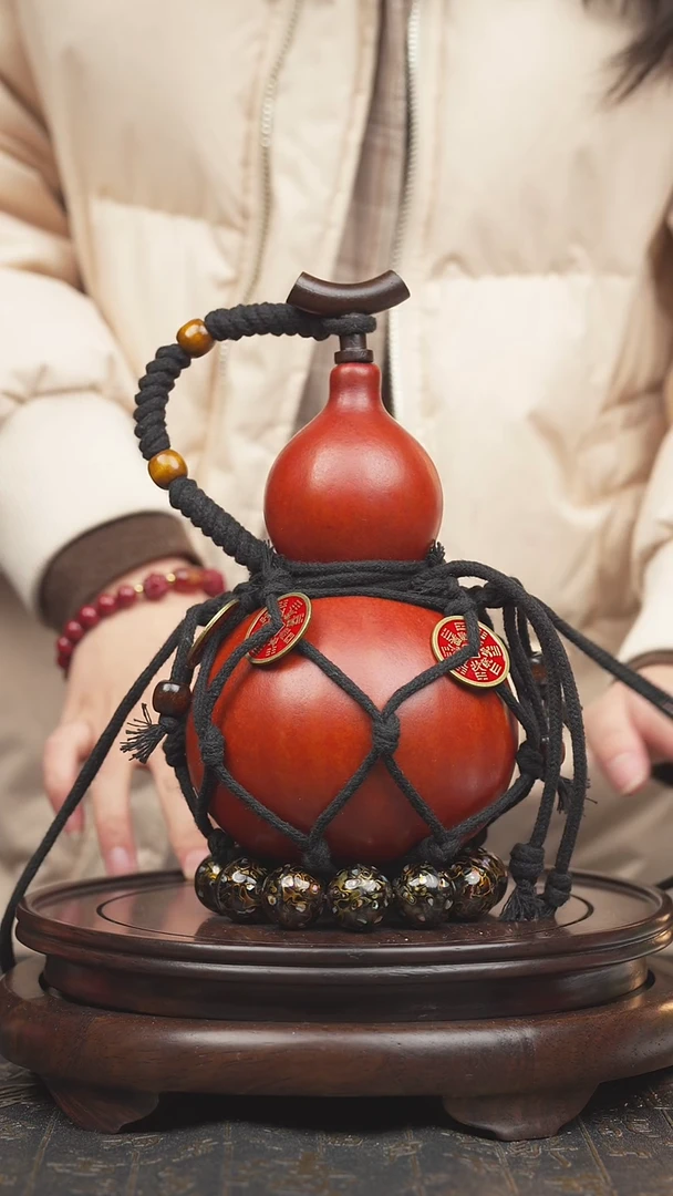 【闪购商品】1102号大漆葫芦一物一图