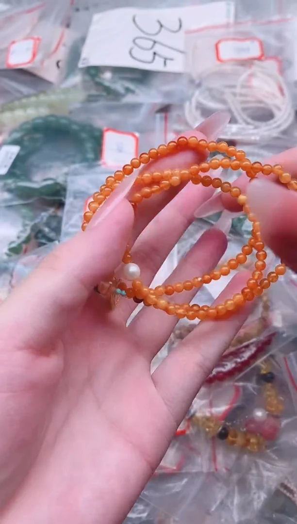 未镶嵌蜜蜡手链多样性发拍一发一