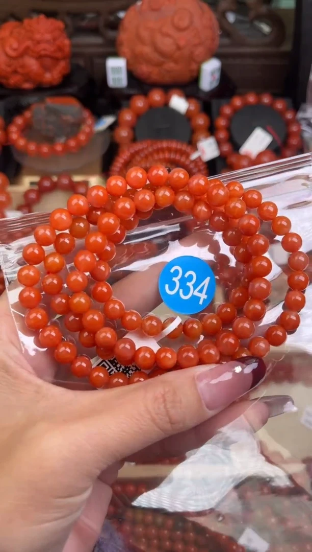 【闪购商品】南红玛瑙珠宝奇石未镶嵌334-7+