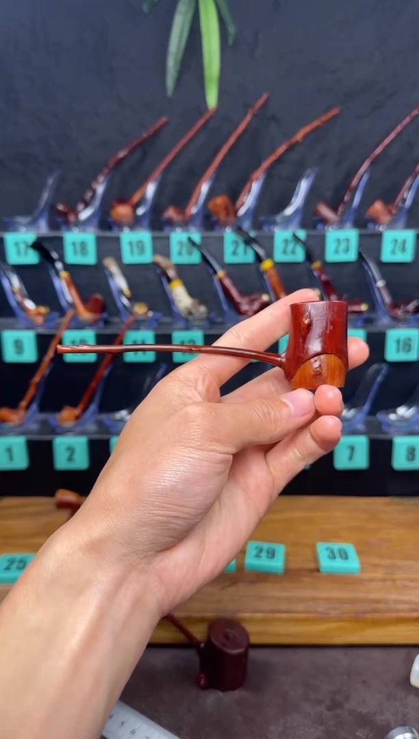 一物一图檬子木手工香烟嘴