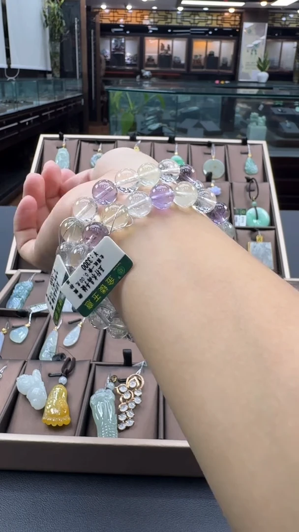 未镶嵌手串水晶手串多样性发其一