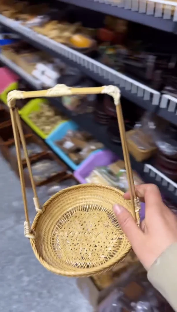 【闪购商品】闪购商品特价白竹点心篮