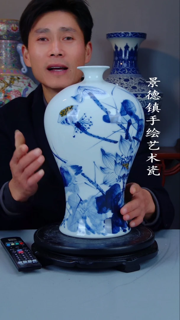 摆件景德镇手工手绘陶瓷23