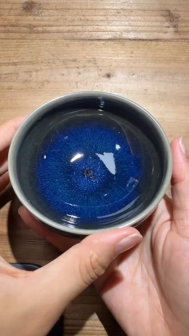 茶盏柴烧建盏精品分享78