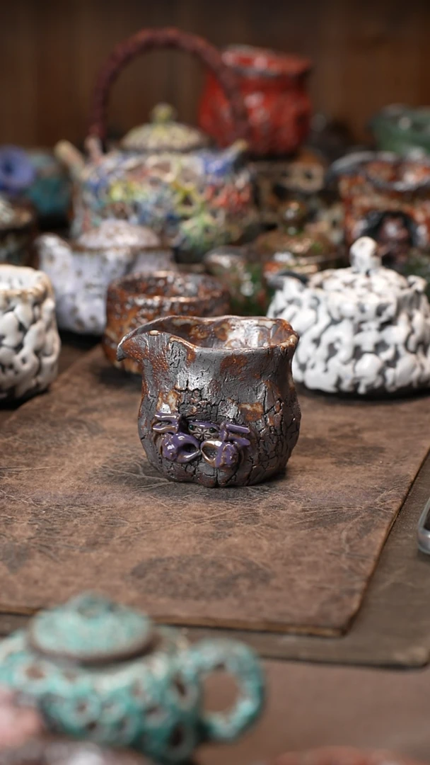 【闪购商品】景德镇柴烧志野杯