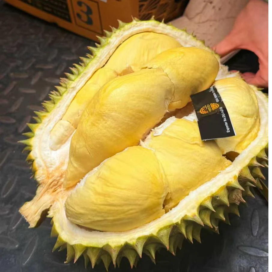 【纯果肉】泰国空运树熟金枕新鲜榴莲纯果肉1-2斤‖现剥果肉核小干苞‖海珠区同城小时达30-60分钟送达金枕泰国