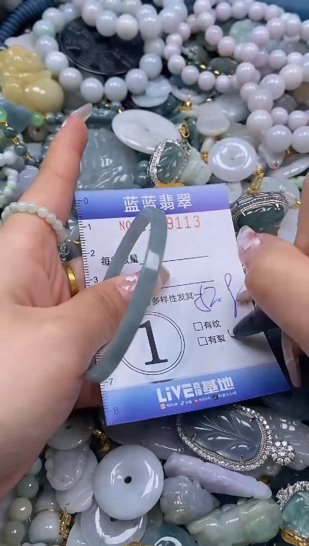 【闪购商品】翡翠颈饰未镶嵌闪购0169113多样性发其一