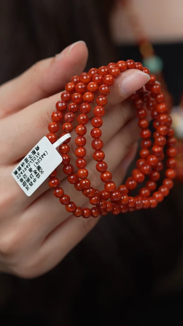 未镶嵌E186（多样性发一件）南红玛瑙单圈