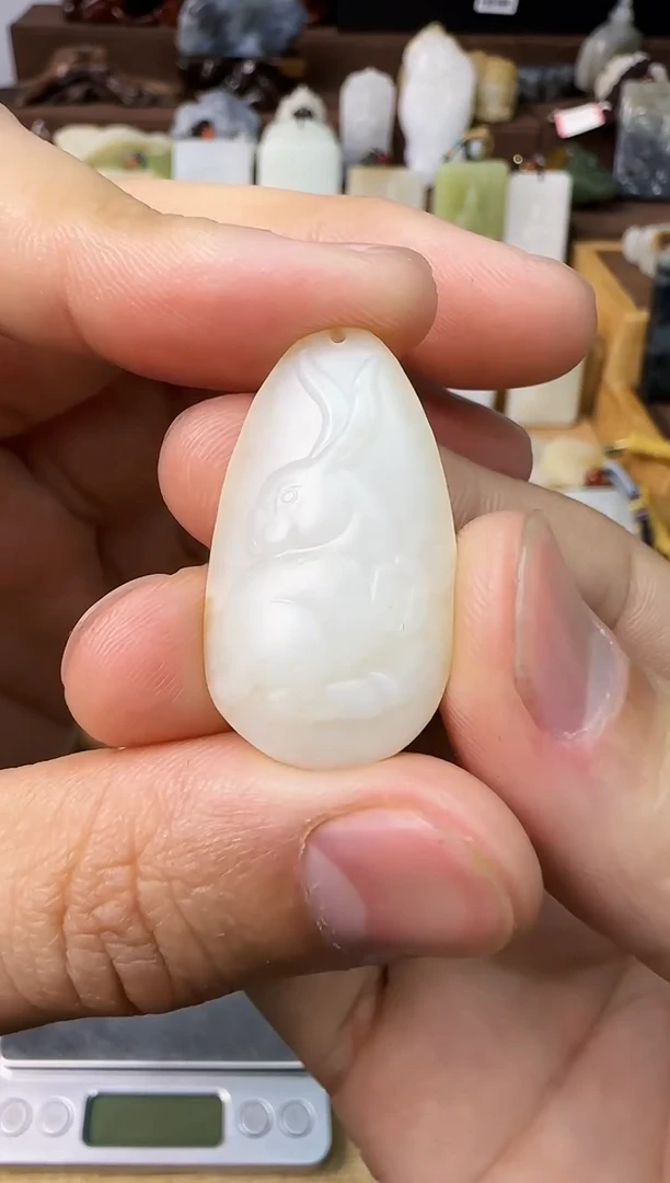 【闪购商品】和田玉颈饰未镶嵌兔