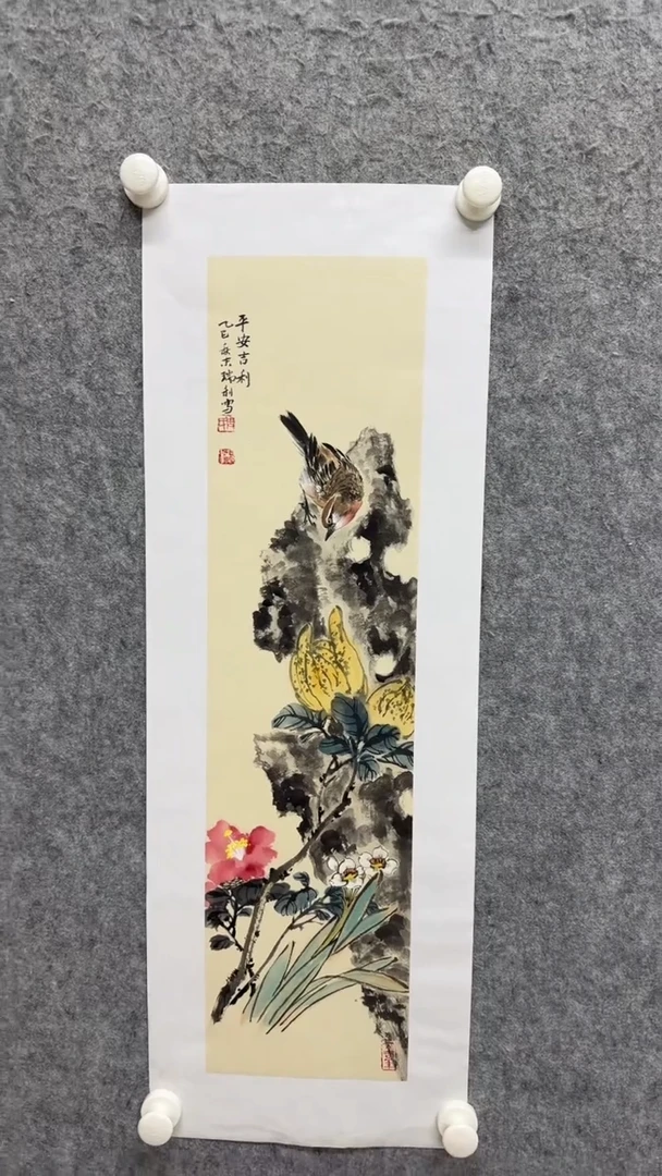 国画写意画花鸟画手绘