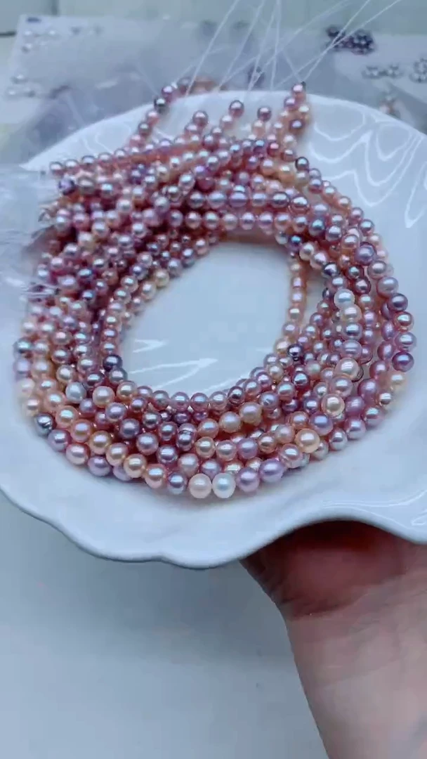 淡水珍珠未镶嵌颈饰淡水珍珠项链多样性发其一