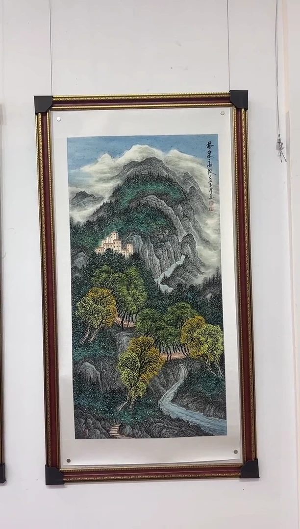 国画YXZ-8平尺-国画-画芯发货----