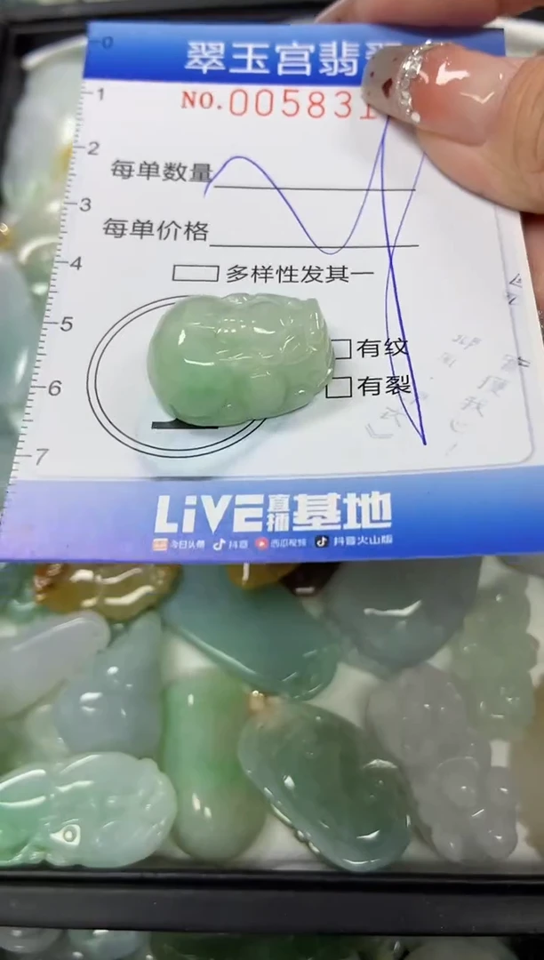 【闪购商品】翡翠颈饰未镶嵌闪购商品0058316
